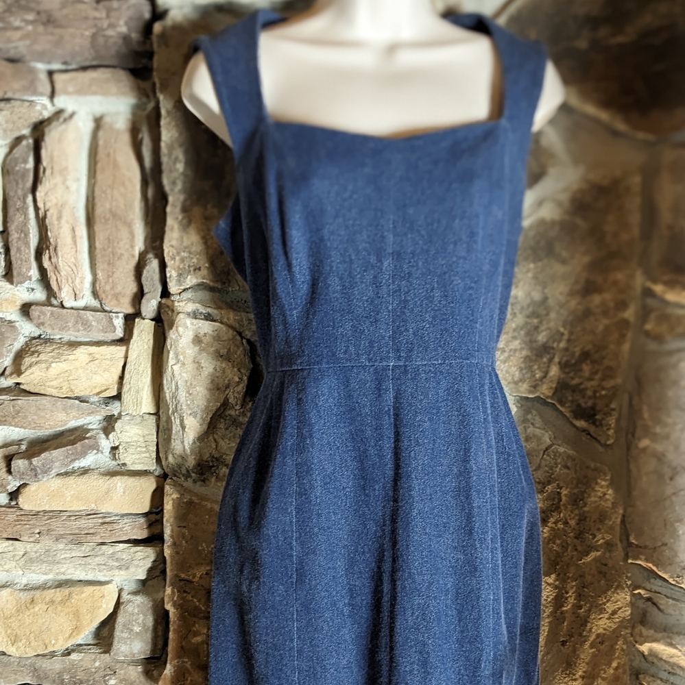 Banana Republic sz 12 stretch denim dress